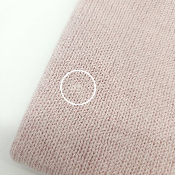 LOFT Knit Top S Dusty Pink Cami Crochet Ribbed Boho Preppy Resort Layer Beach - Picture 8 of 8